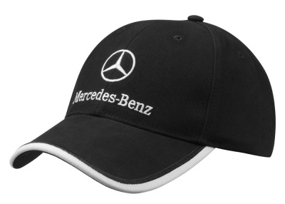 Бейсболка Mercedes-Benz Unisex Baseball Cap, White Logo
