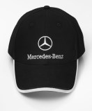 Бейсболка Mercedes-Benz Unisex Baseball Cap, White Logo, артикул B66952243