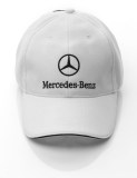 Бейсболка Mercedes-Benz Unisex Baseball Cap, White, артикул B66952245