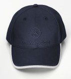 Бейсболка Mercedes-Benz Unisex Baseball Cap, Blue, артикул B66952244