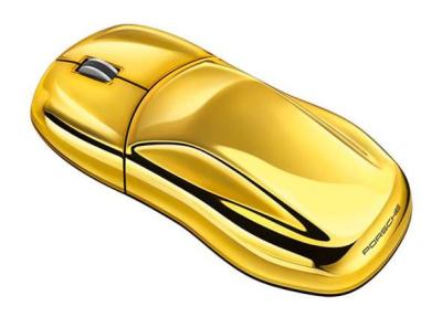 Компьютерная мышь Porsche Computer Mouse, Gold