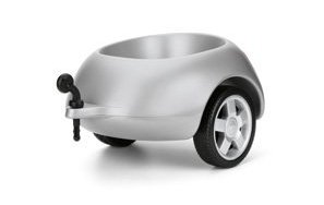 Прицеп Audi mini quattro trailer - Silver, серебристый