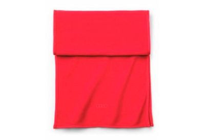 Флисовый шарф Audi, красный