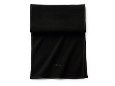 Флисовый шарф Audi, черный