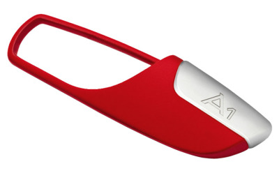 Брелок для ключей Audi A1 key ring red