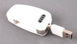 Флешка Audi USB Key, белый, артикул 8R0063827D