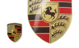 Наклейка герб Porsche Crest Sticker, Size S, артикул WAP013001