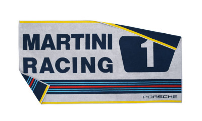 Пляжное полотенце Porsche Beach Towel Martini Racing