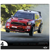 Календарь Mini Motorsport - Wall Calendar 2012, артикул 80602250159
