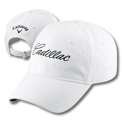 Бейсболка Cadillac Callaway® Twill Cap White