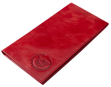 Кожаное портмоне Cadillac Classik Wallet Red