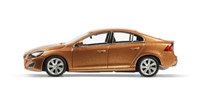 Модель автомобиля Volvo S60 1:43 Brown