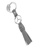 Кожаный брелок Mercedes-Benz Key Chain made from leather, артикул B66950566