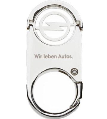 Брелок Opel Key Ring with nickel coin chip