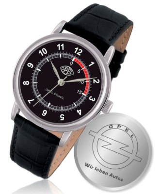 Часы наручные черные Opel Classic 2011