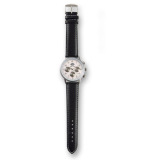Часы-хронограф Opel Premium Line с черным ремешком, артикул 1130160