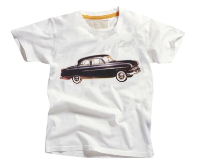 Мужская футболка Opel Men´s Tee, white - Opel Kapitan (Casual Line)