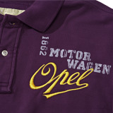 Мужская футболка поло Opel Men´s Polo lilac Motorwagen 1862 (Casual Line), артикул 18403L1