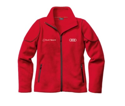Женская флисова куртка Audi Sport Women’s Microfleece Jacket Red
