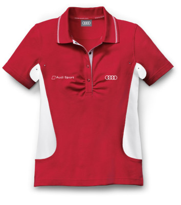 Женская футболка-поло Audi Sport Women’s Polo Shirt Red