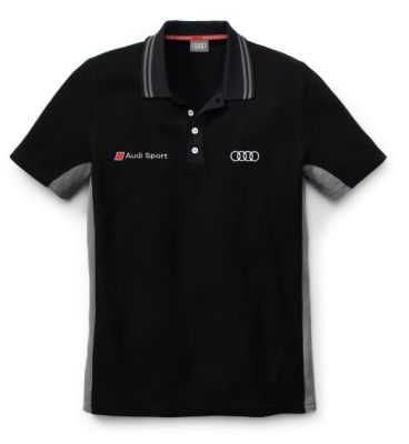 Мужская футболка-поло Audi Sport Men’s Polo Shirt Black
