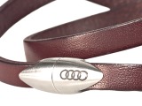 Мужской кожаный браслет Audi Men’s leather bracelet, артикул 3291101000