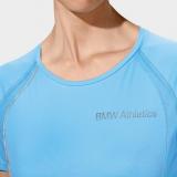 Женская футболка BMW Ladies’ Running T-Shirt Light Blue, артикул 80142231741