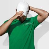 Мужская рубашка-поло BMW Men’s Functional Polo Shirt Golfsport Green, артикул 80332207926