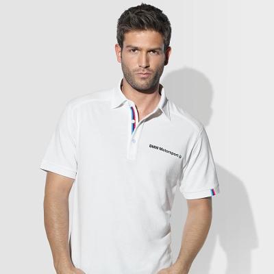 Мужская рубашка-поло BMW Men’s Motorsport Polo Shirt White