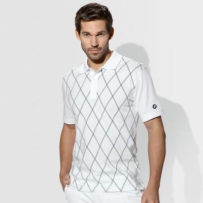 Мужская рубашка-поло BMW Men’s Polo Shirt, Diamond Design Golfsport