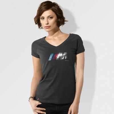 Женская футболка с блестками BMW M Ladies’ Sequinned T-Shirt