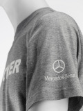 Мужская футболка Mercedes Men’s T-Shirt Trucker Grey, артикул B67870510