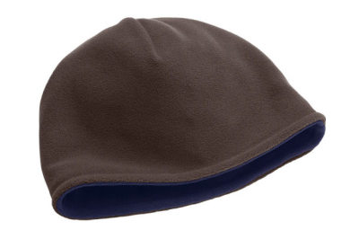 Флисовая двухсторонняя шапка Porsche Reversible Hat, Brown/Blue
