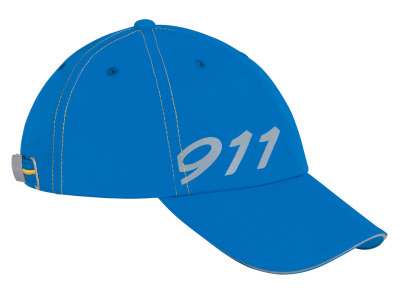 Бейсболка Porsche Baseball Cap Model 911, Blue