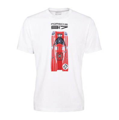 Мужская футболка Porsche Men's Salzburg T-Shirt, White