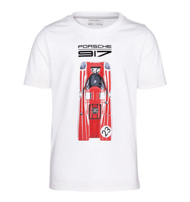 Детская футболка Porsche Kid's Salzburg T-Shirt, White