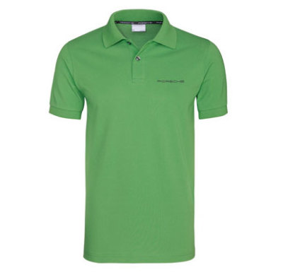 Мужская футболка поло Porsche Men's Polo Shirt, Pure Green