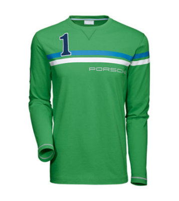 Футболка унисекс Porsche Unisex Long-Sleeved Shirt, Green