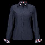 Женская блузка Mini Ladie's Denim Business Blouse, артикул 80122208878