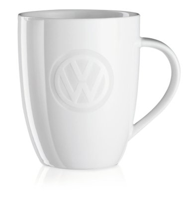 Фарфоровая кружка Volkswagen Porcelain Mug White Logo