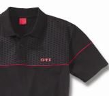 Мужская рубашка поло Volkswagen Men's GTI Polo Shirt Black, артикул 6R3084230B041