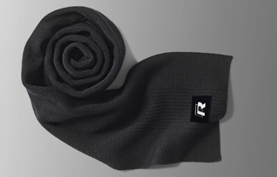 Вязаный шарф Volkswagen R Collection Knitted Beanie, Black