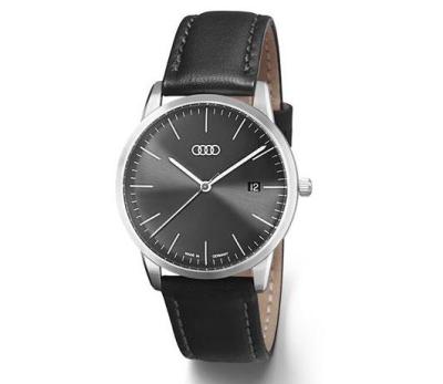Наручные часы Audi Watch Flatline big, black