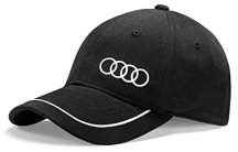 Универсальная бейсболка Audi Unisex Baseball cap, black