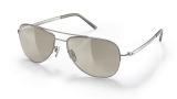 Очки-авиаторы в металлической оправе Audi Aviator sunglasses metal clear, артикул 3111400301