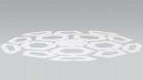 Большая металлическая ваза Audi Metal bowl L, white, артикул 3291101300