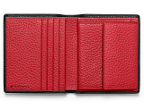 Кожаный мини-кошелек Audi Sport Mini purse, black/red, артикул 3141401600