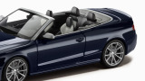 Модель автомобиля Audi RS5 Cabriolet, Scale 1:43, Estoril Blue, артикул 5011215313