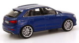 Модель автомобиля Audi RS Q3, Scale 1:43, Sepang blue, артикул 5011313623
