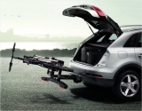 Багажник Audi для перевозки велосипедов на стальном тягово-сцепном устройстве, артикул 4G1071105